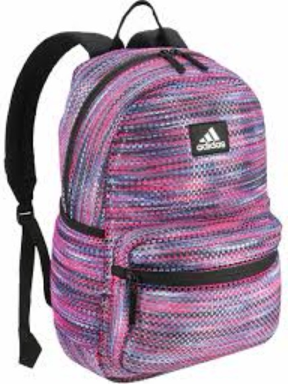 NWT Adidas Hermosa Mesh Sunset Shock Pink Pattern Backpack